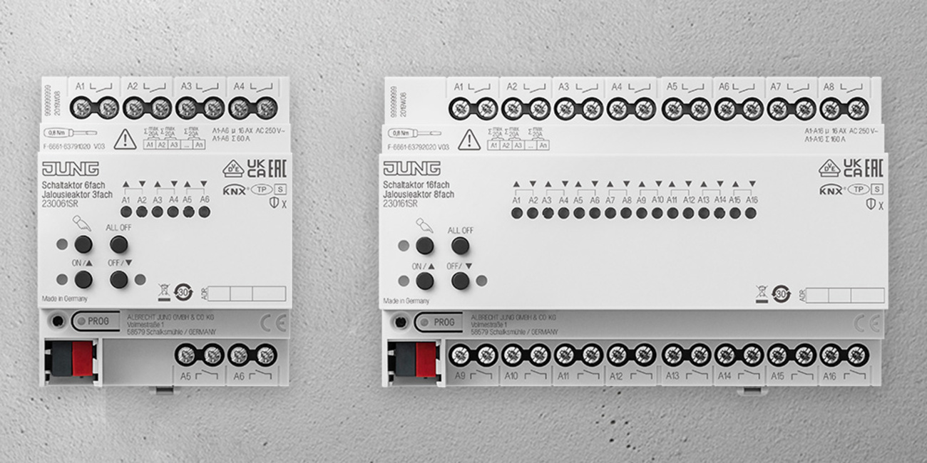 KNX Schalt- und Jalousieaktoren bei Elektrotechnik Martin Lübke in Erxleben