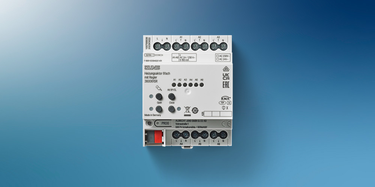 KNX Heizungsaktor 6-fach bei Elektrotechnik Martin Lübke in Erxleben