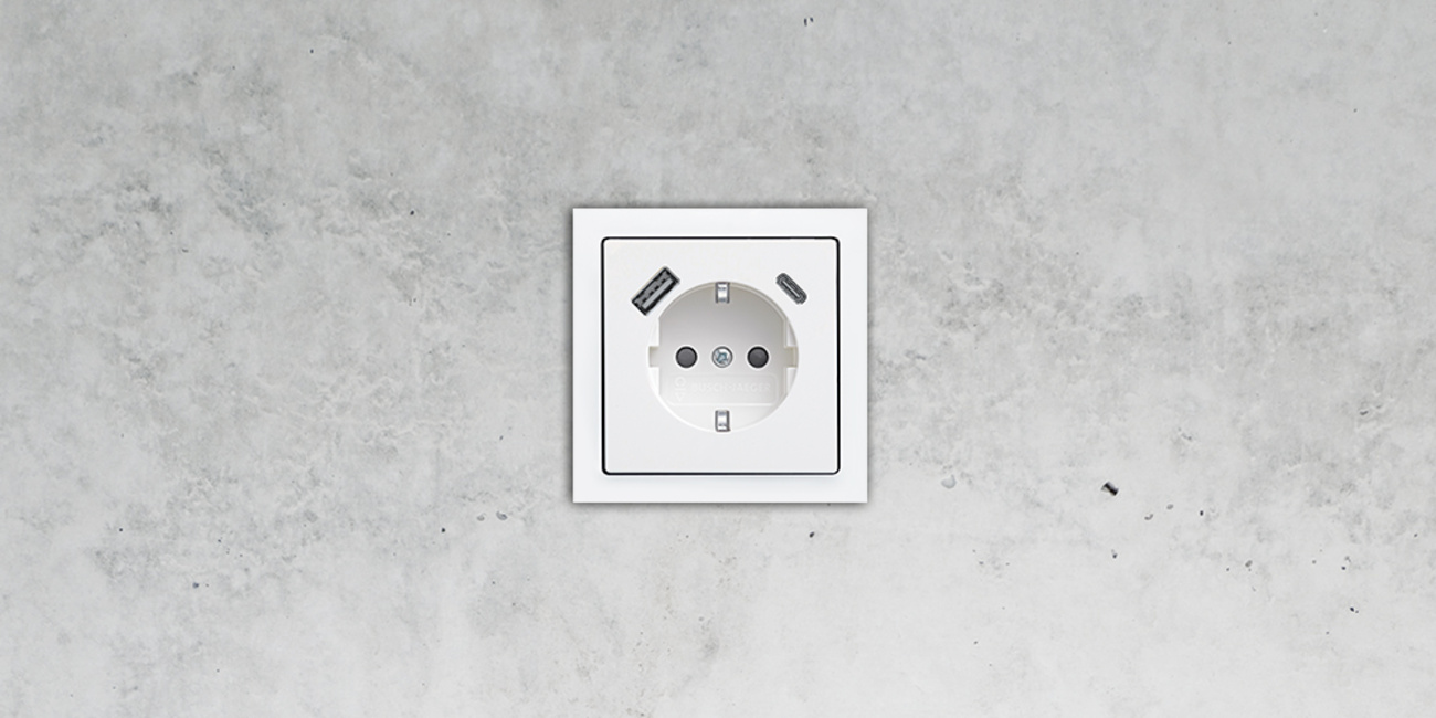 SCHUKO® USB-Steckdose bei Elektrotechnik Martin Lübke in Erxleben